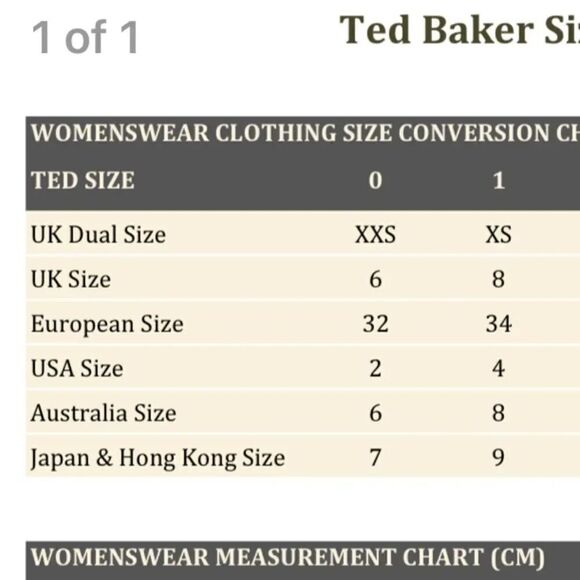 Ted Baker London Women's Beaatha Pleated Lined Paisley - Picture 7 of 7